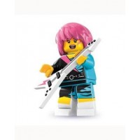 Lego Rocker Girl Figure