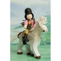 Horse with Saddle