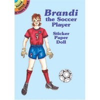 Brandi the Soccer Player Sticker Doll