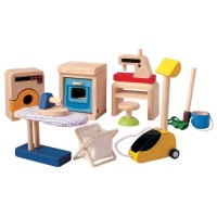 Dollhouse Cleaning Tools Set