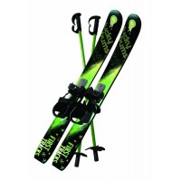 Beginner Snow Skis and Poles