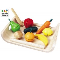 Plan Toys Assorted Fruits and Vegetables