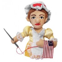 Betsy Ross Finger Puppet & Magnet