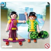 Skateboarders