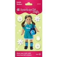 American Girl Soccer Stickers