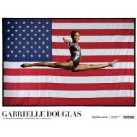 Gabby Douglas American Gold Medalist Poster