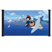 Kiki's Delivery Service Fabric Wall Scroll