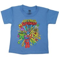 Yo Gabba Gabba Let's Play Superheroes T-Shirt