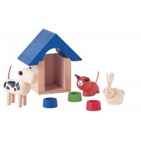 Dollhouse Pet House & Pets