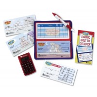 Pretend and Play Checkbook with Calculator