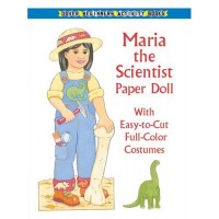 Maria the Scientist Paper Doll