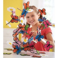 Butterflies and Flowers Constructive Building Set