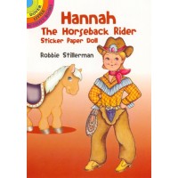Hannah the Horseback Rider Sticker Doll