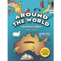 Around the World Coloring Book