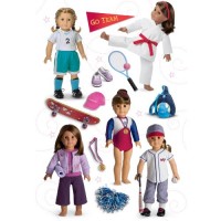 American Girl Sports Doll Stickers