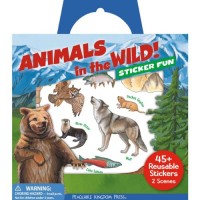 Animals in the Wild Sticker Tote