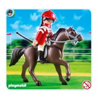 Race Horse and Jockey
