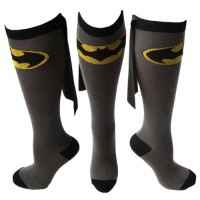 Batgirl Caped Knee Socks