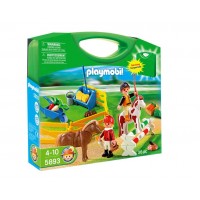 Pony Farm with Carrying Case