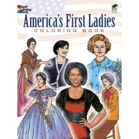 America's First Ladies Coloring Book