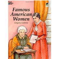 Famous American Women Coloring Book
