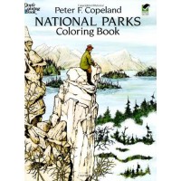 National Parks Coloring Book