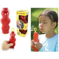 Bubble-Blowing Bear
