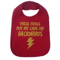 Cape on Backwards Bib