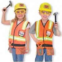 Melissa and Doug Construction Worker Costume Set