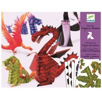 Folded Paper Craft - Dragons and Chimeras