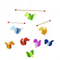 Dragons Wooden Ceiling Mobile