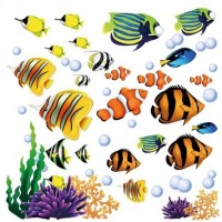 Tropical Fish Wall Decals