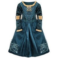 Brave Princess Merida Adventure Hero Costume Dress