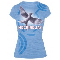 The Hunger Games Mockingjay Bookart T-Shirt