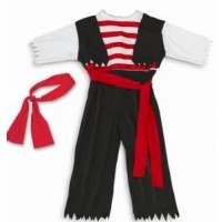 Black Pirate Costume