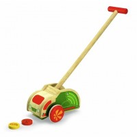 Push-Along Sweeper Truck