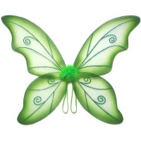 Large Green Fairy Wings