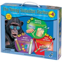Young Scientists Set: Bacteria & Fungi, Weight & Volume, Acids & Bases
