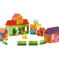 Zanimoferme 22-Piece Farm Playset